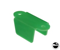 Lane guide - 2-1/8 inch EM round edge green