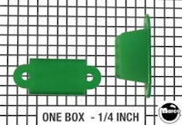Lane guide - 2-1/8 inch EM round edge green