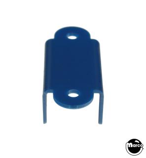 Lane guide - 2-1/8 inch EM round edge blue