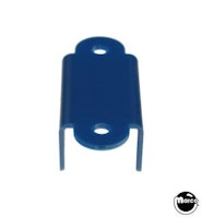 Lane guide - 2-1/8 inch EM round edge blue