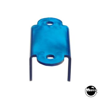 Lane guide - 2-1/8 inch EM round edge blue t