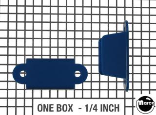 Lane guide - 2-1/8 inch EM round edge blue