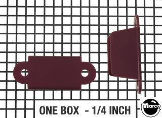 Lane guide - 2-1/8 inch EM round edge purple