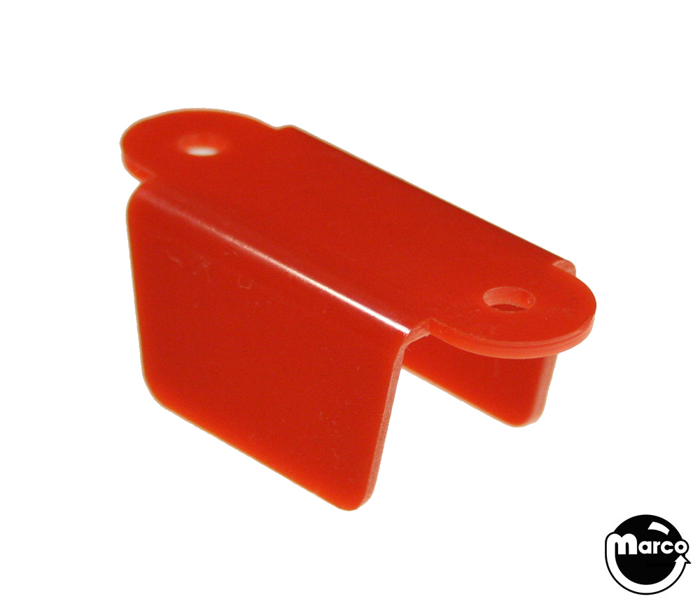 Lane guide - 2-1/8 inch EM round edge red