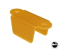 Lane guide - 2-1/8 inch EM round edge yellow