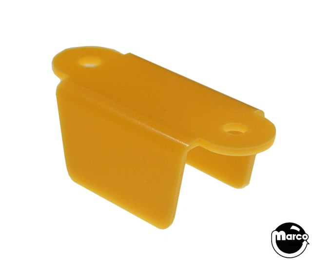 Lane guide - 2-1/8 inch EM round edge yellow
