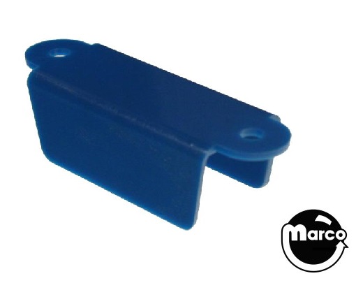 Lane guide - 2-3/4 inch EM round edge blue