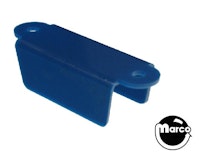 Lane guide - 2-3/4 inch EM round edge blue