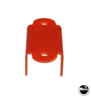 Lane guide - 2-1/8 inch EM round edge red