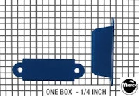 Lane guide - 2-3/4 inch EM round edge blue