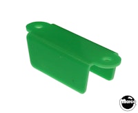 Lane guide - 2-3/4 inch EM round edge green