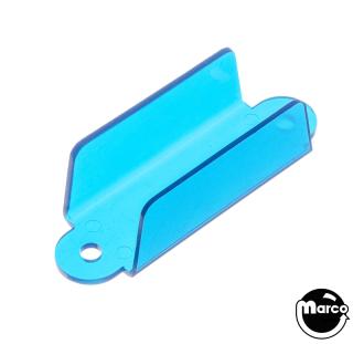 Lane guide - 2-3/4 inch blue trans. double