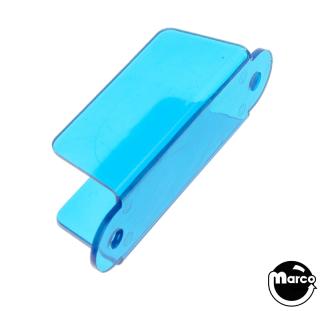 Lane guide - 2-3/4 inch blue trans. double