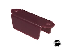 Lane guide - 2-3/4" EM round edge purple