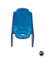 Lane guide - 2-3/4 inches EM round edge blue trans