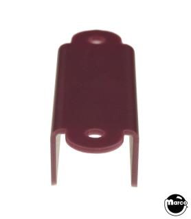 Lane guide - 2-3/4 inch EM round edge purple