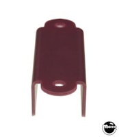 Lane guide - 2-3/4" EM round edge purple