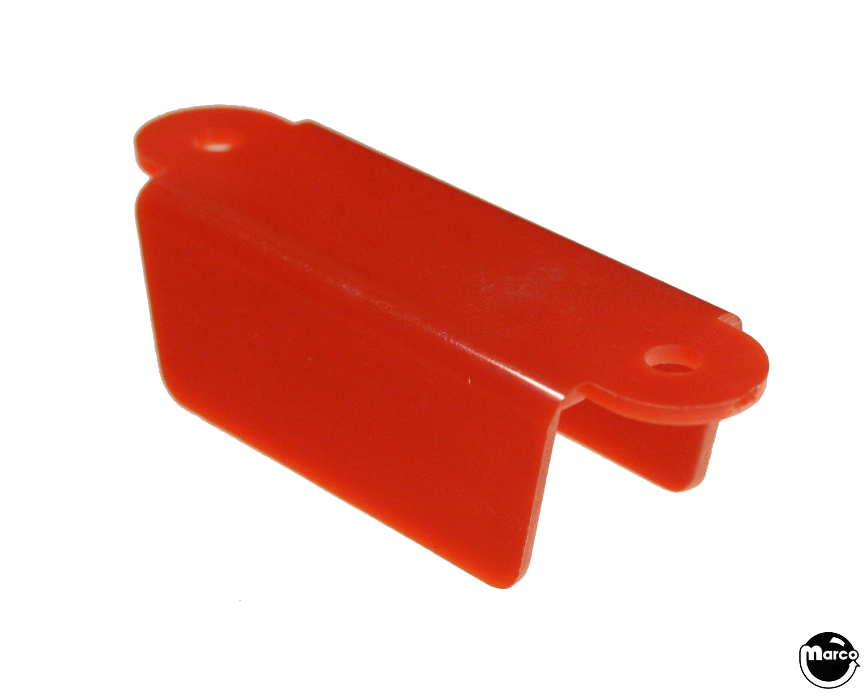 Lane guide - 2-3/4 inch EM round edge red