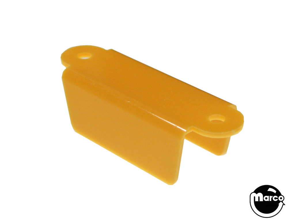 Lane guide - 2-3/4 inch EM round edge yellow
