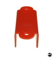 Lane guide - 2-3/4" EM round edge red