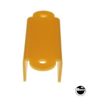 Lane guide - 2-3/4 inch EM round edge yellow