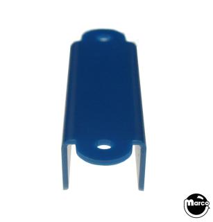 Lane guide - 3-1/8" EM round edge blue