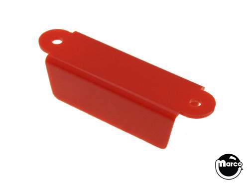 Lane guide - 3-1/8 inch EM round edge red