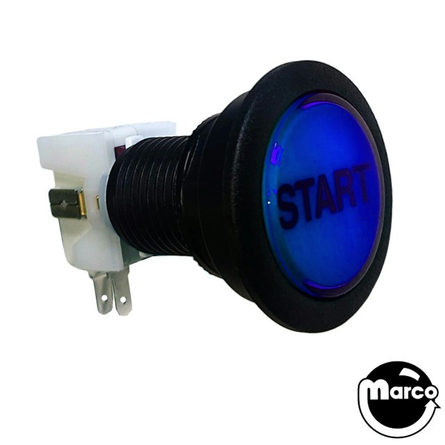 Pushbutton assembly LED 'Start' blue 57-0004-63