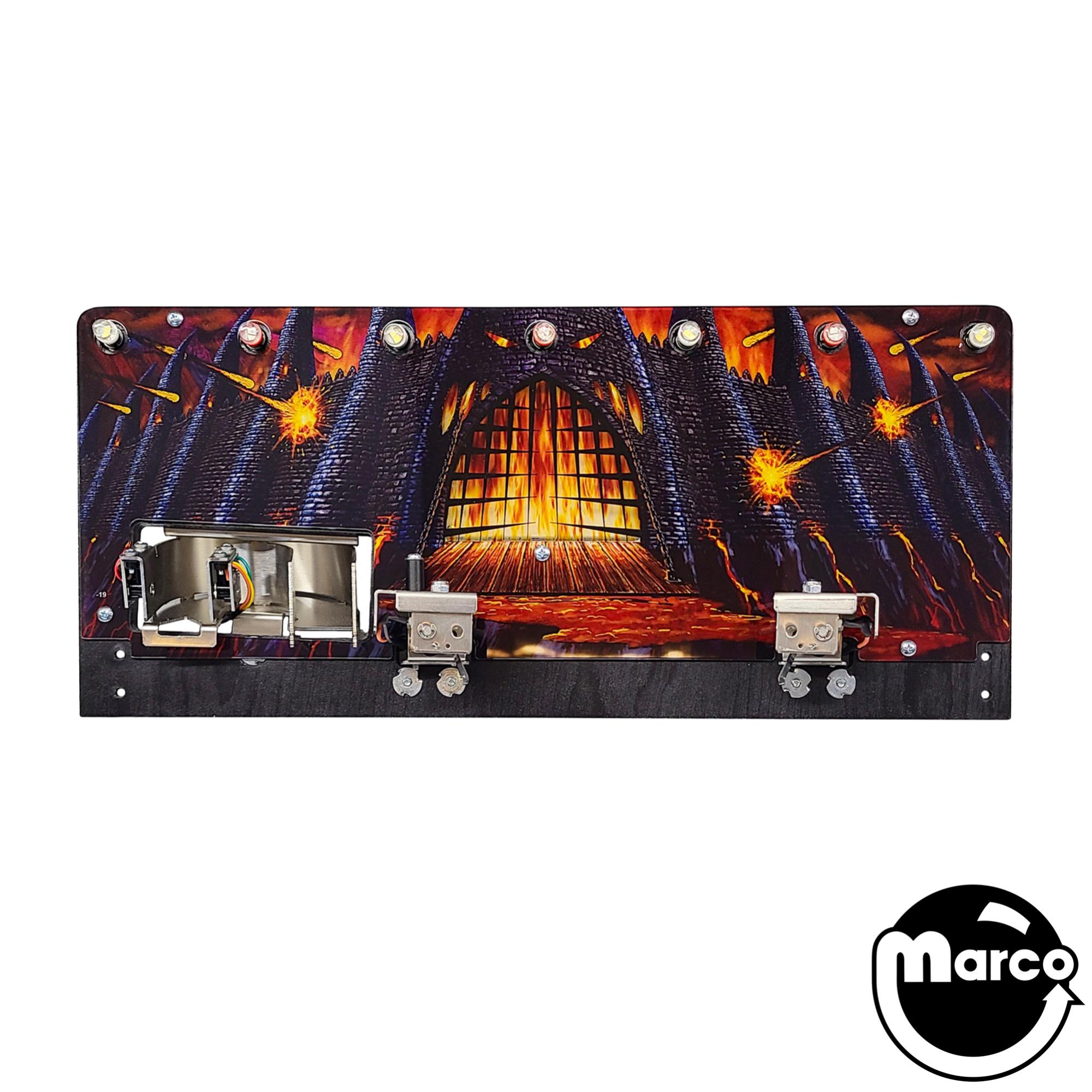 BLACK KNIGHT SOR PRO (Stern) Back panel assembly