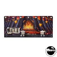 BLACK KNIGHT SOR PRO (Stern) Back panel assembly