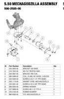 Mechagodzilla base bracket