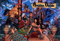 TALES ARABIAN NIGHTS (WMS) Backglass