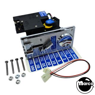 Electronic Rolldown Coin Acceptor Selector