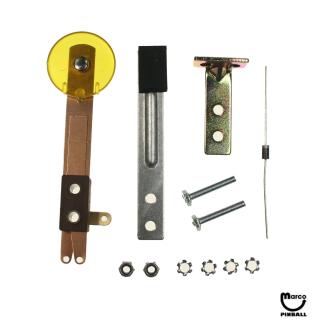 Target switch - round yellow trans front