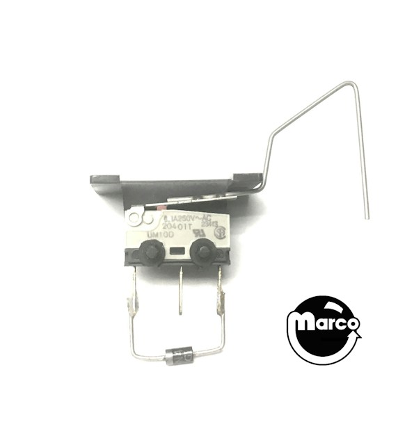 Switch subminiature with actuator & bracket (Right)