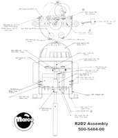 STAR WARS (Data East) R2D2 assembly