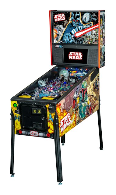 STAR WARS COMIC ART PREMIUM (Stern) Pinball Machine