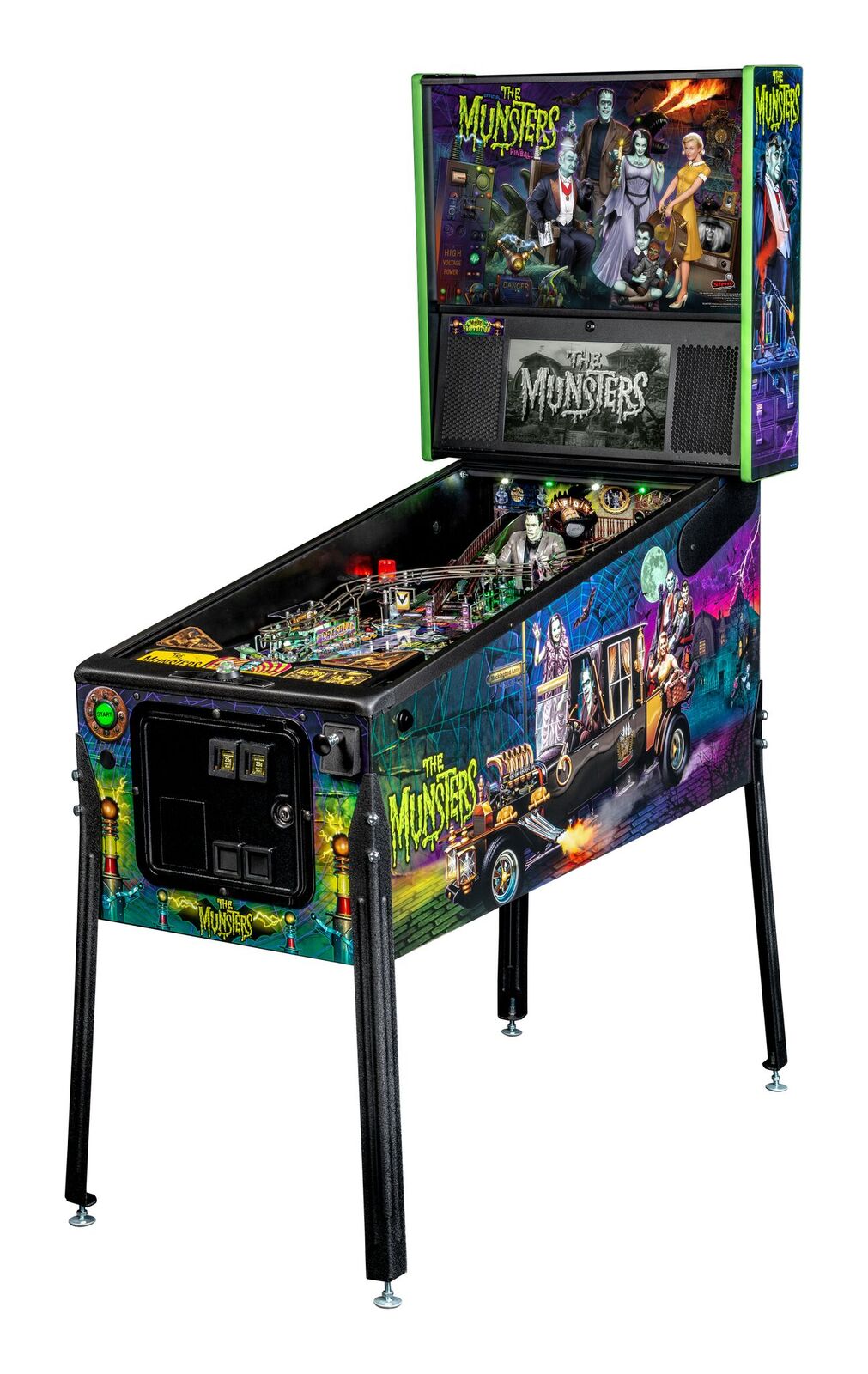 MUNSTERS PRO (Stern) Pinball Machine