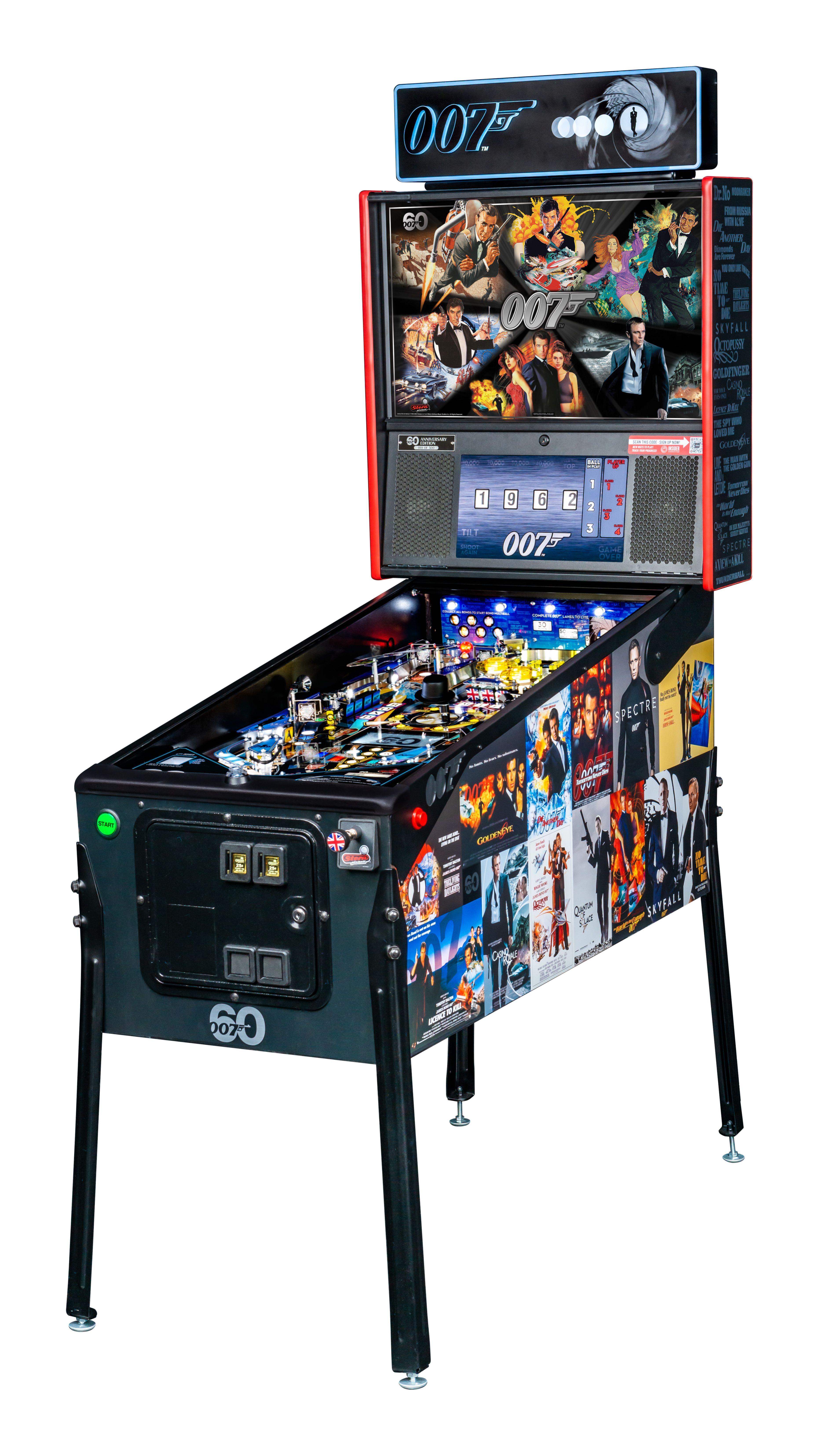 JAMES BOND 007 60TH Anniversary LE (Stern) Pinball Machine