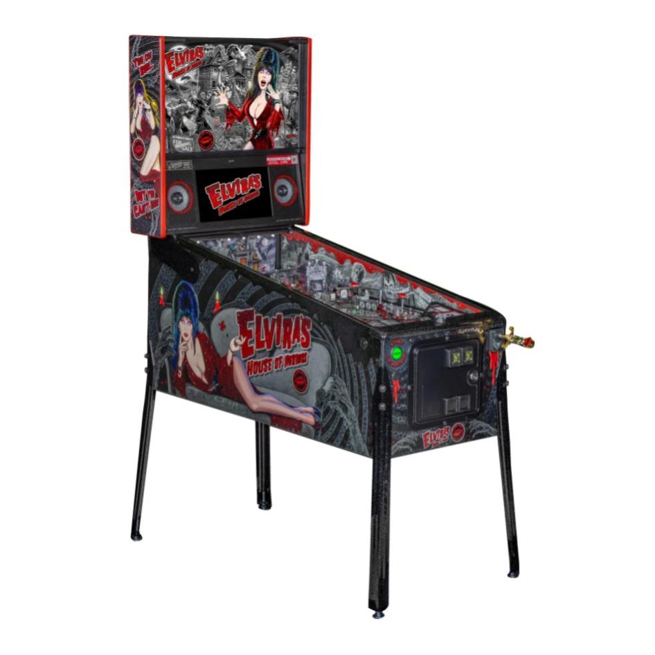 ELVIRA'S HOH BLOOD RED KISS EDITION (Stern) Pinball Machine