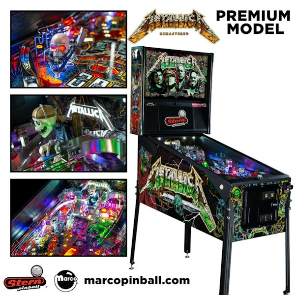 500-55X5-11-D - DEMO METALLICA REMASTERED PREMIUM (Stern) Pinball ...