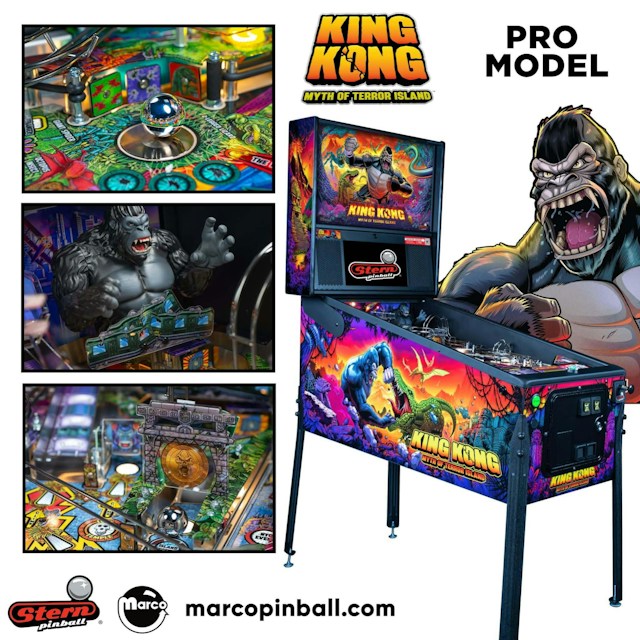KING KONG PRO (STERN) Pinball Machine