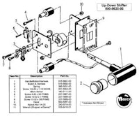 STAR WARS (Data East) Ball shooter up/down shifter