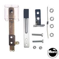 Target switch assembly Data East single 3D clear
