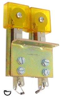 Target switch assembly 3D square dual yellow trans