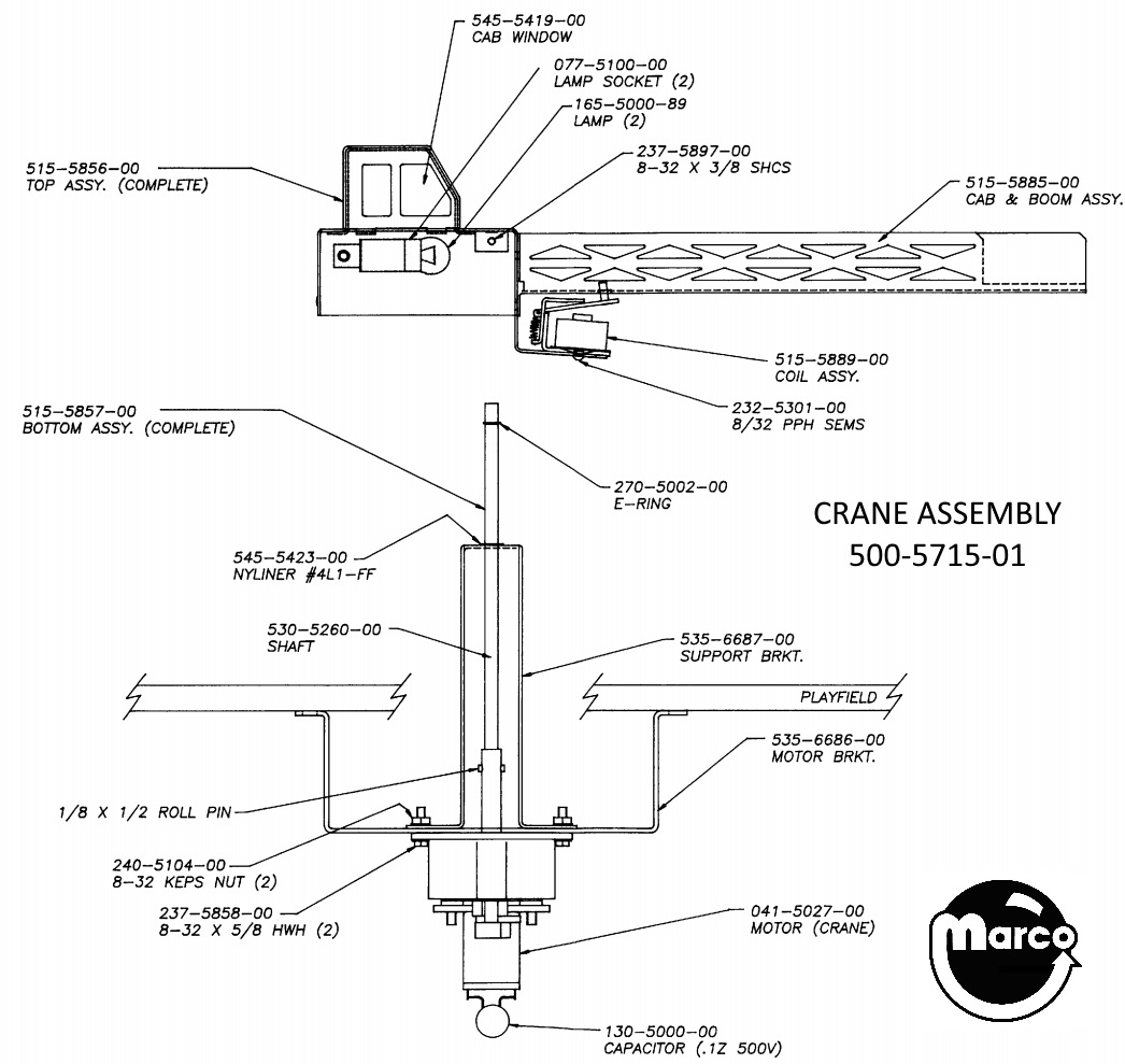 LAST ACTION HERO (DE) Crane assembly