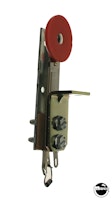 Target switch - round red - heavy front bracket