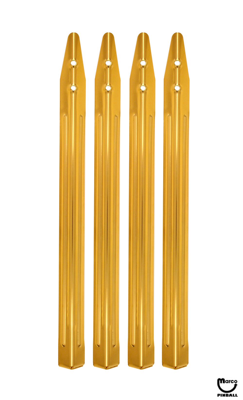 Leg set 30 inch PinTrim™ gold plated (4)