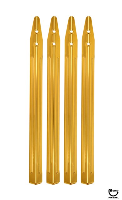 Leg set 30 inch PinTrim™ gold plated (4)