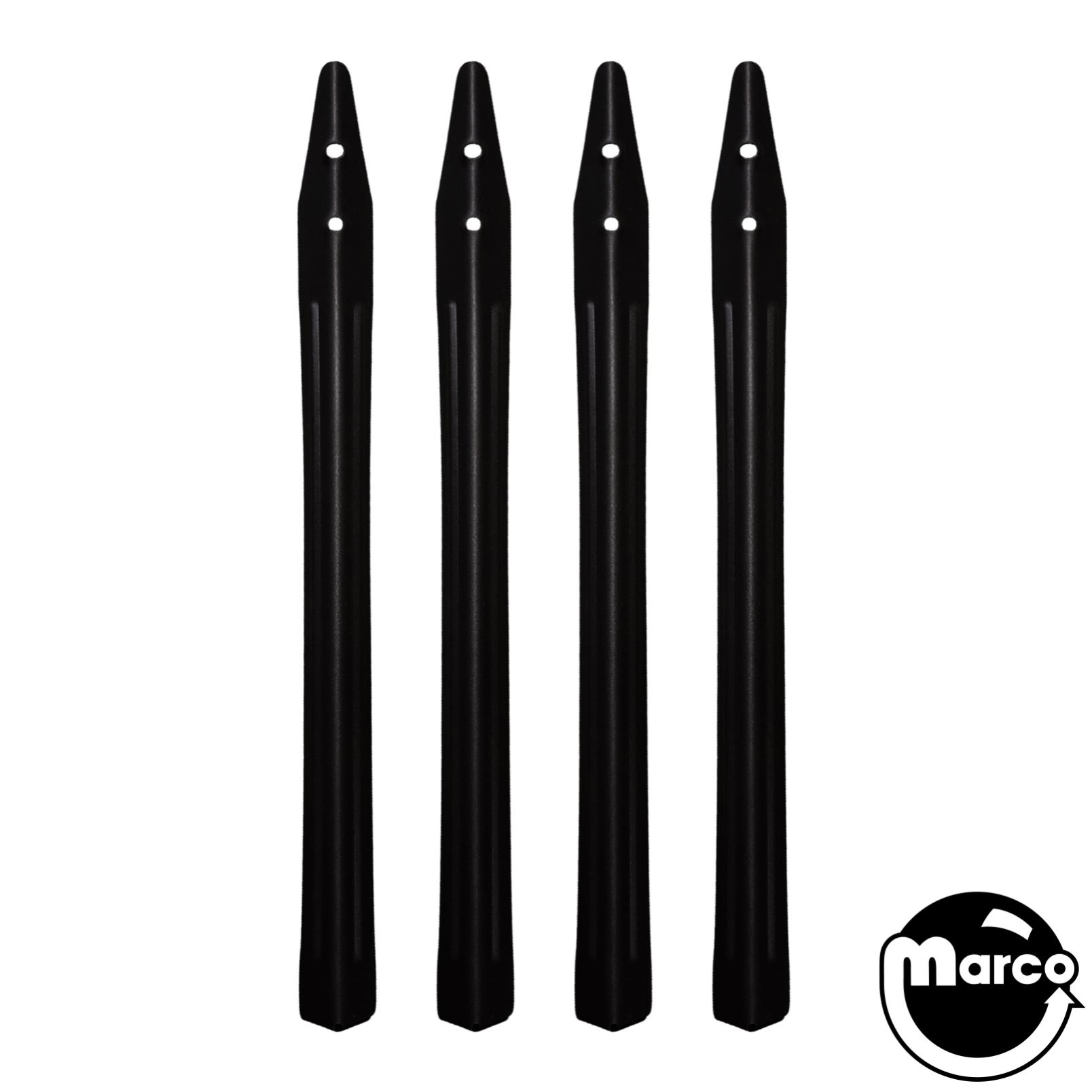 30-1/2 inch black textured leg (4)